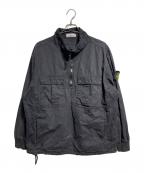 STONE ISLANDストーンアイランド）の古着「コットンアノラックプルオーバー/Cotton Anorak Pullover」｜ブラック