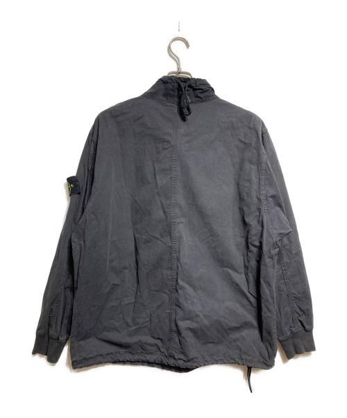 STONE ISLAND（ストーンアイランド）STONE ISLAND (ストーンアイランド) コットンアノラックプルオーバー/Cotton Anorak Pullover ブラック サイズ:Lの古着・服飾アイテム