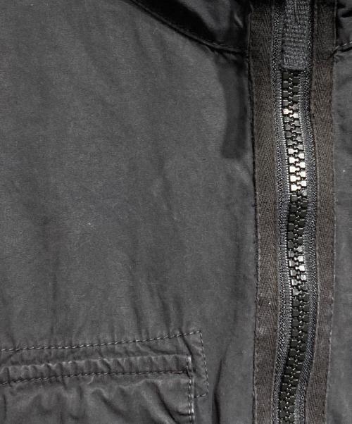 STONE ISLAND（ストーンアイランド）STONE ISLAND (ストーンアイランド) コットンアノラックプルオーバー/Cotton Anorak Pullover ブラック サイズ:Lの古着・服飾アイテム