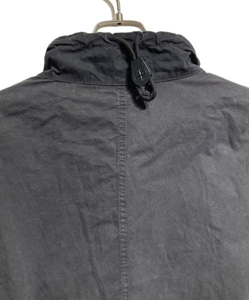 STONE ISLAND（ストーンアイランド）STONE ISLAND (ストーンアイランド) コットンアノラックプルオーバー/Cotton Anorak Pullover ブラック サイズ:Lの古着・服飾アイテム