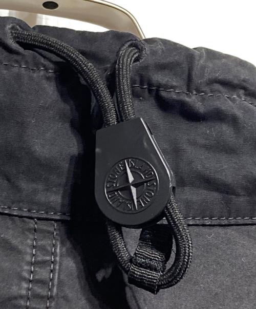 STONE ISLAND（ストーンアイランド）STONE ISLAND (ストーンアイランド) コットンアノラックプルオーバー/Cotton Anorak Pullover ブラック サイズ:Lの古着・服飾アイテム