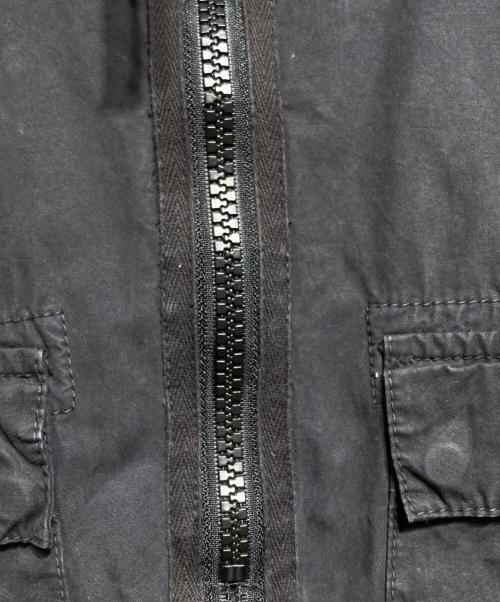 STONE ISLAND（ストーンアイランド）STONE ISLAND (ストーンアイランド) コットンアノラックプルオーバー/Cotton Anorak Pullover ブラック サイズ:Lの古着・服飾アイテム