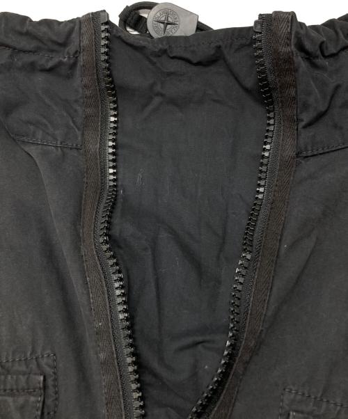 STONE ISLAND（ストーンアイランド）STONE ISLAND (ストーンアイランド) コットンアノラックプルオーバー/Cotton Anorak Pullover ブラック サイズ:Lの古着・服飾アイテム