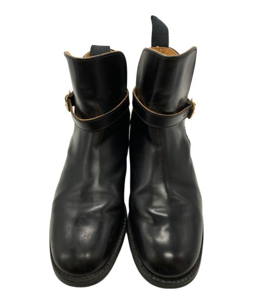 SANDERS（サンダース）SANDERS (サンダース) ベルトアンクルブーツ/Belted ankle boots ブラック サイズ:4の古着・服飾アイテム