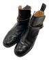 SANDERS（サンダース）の古着「ベルトアンクルブーツ/Belted ankle boots」｜ブラック