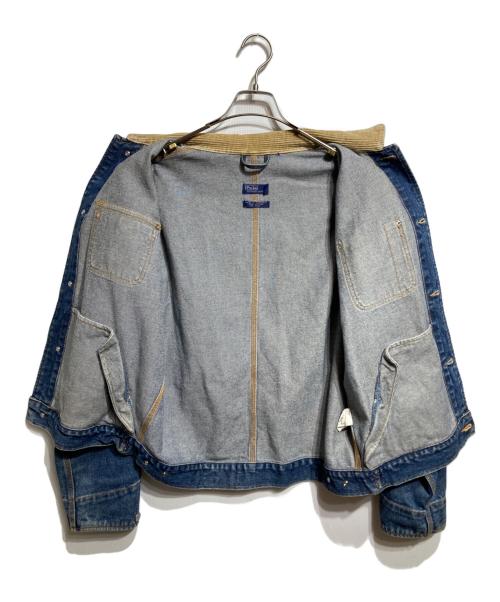 POLO RALPH LAUREN（ポロ・ラルフローレン）POLO RALPH LAUREN (ポロ・ラルフローレン) デニムカバーオール/Denim coveralls インディゴ サイズ:XLの古着・服飾アイテム