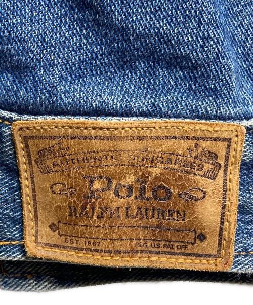 POLO RALPH LAUREN（ポロ・ラルフローレン）POLO RALPH LAUREN (ポロ・ラルフローレン) デニムカバーオール/Denim coveralls インディゴ サイズ:XLの古着・服飾アイテム