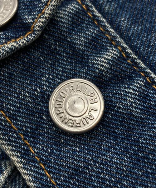 POLO RALPH LAUREN（ポロ・ラルフローレン）POLO RALPH LAUREN (ポロ・ラルフローレン) デニムカバーオール/Denim coveralls インディゴ サイズ:XLの古着・服飾アイテム