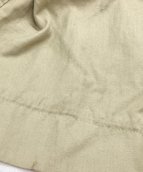 ISABEL MARANT ETOILE（イザベルマランエトワール）ISABEL MARANT ETOILE (イザベルマランエトワール) RAFAEL コットンリネン ベルテッドコート/Cotton-Linen Belted Coat カーキ サイズ:34の古着・服飾アイテム