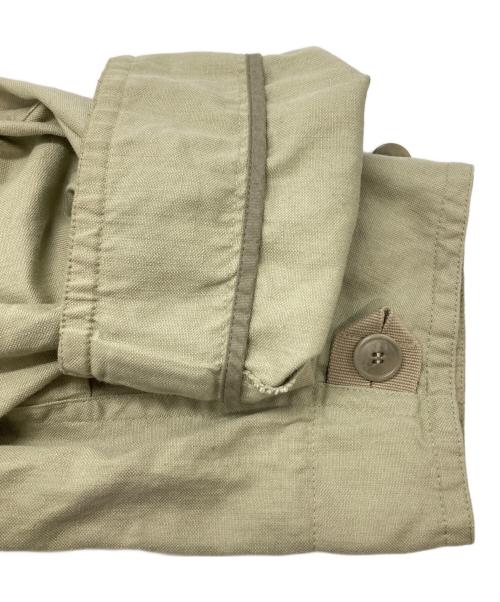 ISABEL MARANT ETOILE（イザベルマランエトワール）ISABEL MARANT ETOILE (イザベルマランエトワール) RAFAEL コットンリネン ベルテッドコート/Cotton-Linen Belted Coat カーキ サイズ:34の古着・服飾アイテム