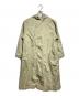 ISABEL MARANT ETOILE（イザベルマランエトワール）の古着「RAFAEL コットンリネン ベルテッドコート/Cotton-Linen Belted Coat」｜カーキ
