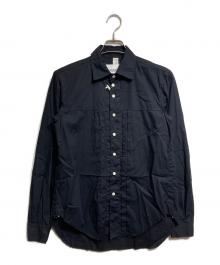 TAKAHIROMIYASHITA TheSoloIst.（タカヒロミヤシタ ザソロイスト）の古着「プリマロフト長袖シャツ/PrimaLoft Long-Sleeve Shirt」｜ブラック