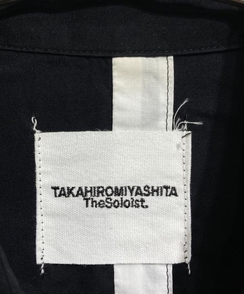 TAKAHIROMIYASHITA TheSoloIst.（タカヒロミヤシタ ザソロイスト）TAKAHIROMIYASHITA TheSoloIst. (タカヒロミヤシタ ザソロイスト) プリマロフト長袖シャツ/PrimaLoft Long-Sleeve Shirt ブラック サイズ:46の古着・服飾アイテム