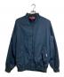 BARACUTA（バラクータ）の古着「裏地チェックスイングトップ/Check-Lined Harrington Jacket」｜ネイビー