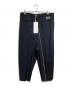TAKAHIROMIYASHITA TheSoloIst.（タカヒロミヤシタ ザソロイスト）の古着「reverse cropped baggy zipper pant/リバースクロップド・バギー・ジッパーパンツ」｜ブラック