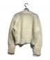 TAO COMME des GARCONS Wool Half Cardigan Brushed Sweater/ オーバーサイズ ウール ハーフカーディガン 起毛セーター／ボロウド・シャツ アイボリー サイズ:S：25000円