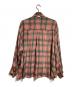 OUR LEGACY (アワーレガシー) OVERSIZED BORROWED SHIRT/オーバーサイズ ボロウドシャツ グレー×ピンク サイズ:32：25000円