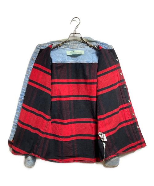 OFFWHITE（オフホワイト）OFFWHITE (オフホワイト) デニムシャツジャケット/Denim shirt jacket インディゴ サイズ:Sの古着・服飾アイテム