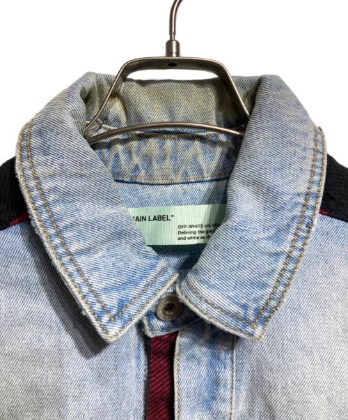 OFFWHITE（オフホワイト）OFFWHITE (オフホワイト) デニムシャツジャケット/Denim shirt jacket インディゴ サイズ:Sの古着・服飾アイテム