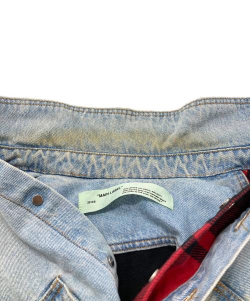 OFFWHITE（オフホワイト）OFFWHITE (オフホワイト) デニムシャツジャケット/Denim shirt jacket インディゴ サイズ:Sの古着・服飾アイテム