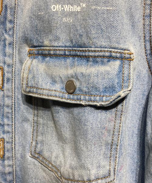 OFFWHITE（オフホワイト）OFFWHITE (オフホワイト) デニムシャツジャケット/Denim shirt jacket インディゴ サイズ:Sの古着・服飾アイテム