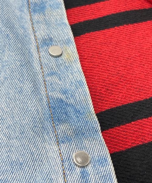 OFFWHITE（オフホワイト）OFFWHITE (オフホワイト) デニムシャツジャケット/Denim shirt jacket インディゴ サイズ:Sの古着・服飾アイテム