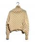 ISSEY MIYAKE（イッセイミヤケ）の古着「WOOL SHELL KNIT」｜ベージュ