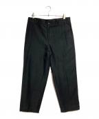 nonnotteノノット）の古着「signature baggy trousers/バギートラウザーズ」｜ブラック
