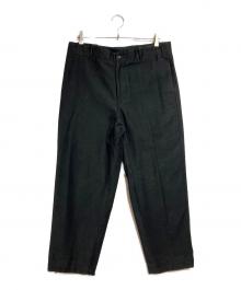 nonnotte（ノノット）の古着「signature baggy trousers/バギートラウザーズ」｜ブラック