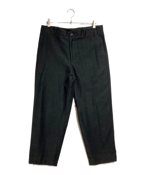 nonnotte（ノノット）nonnotte (ノノット) signature baggy trousers/バギートラウザーズ ブラック サイズ:5の古着・服飾アイテム