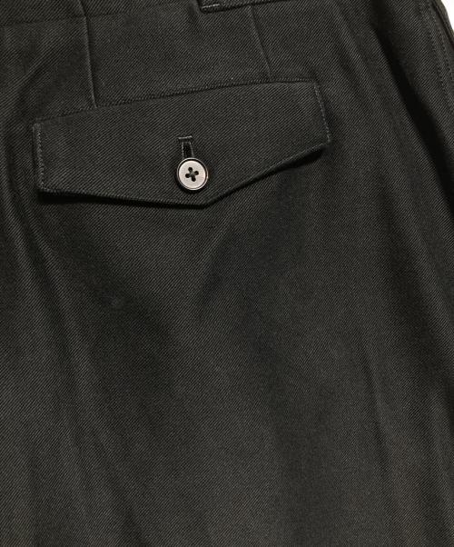 nonnotte（ノノット）nonnotte (ノノット) signature baggy trousers/バギートラウザーズ ブラック サイズ:5の古着・服飾アイテム
