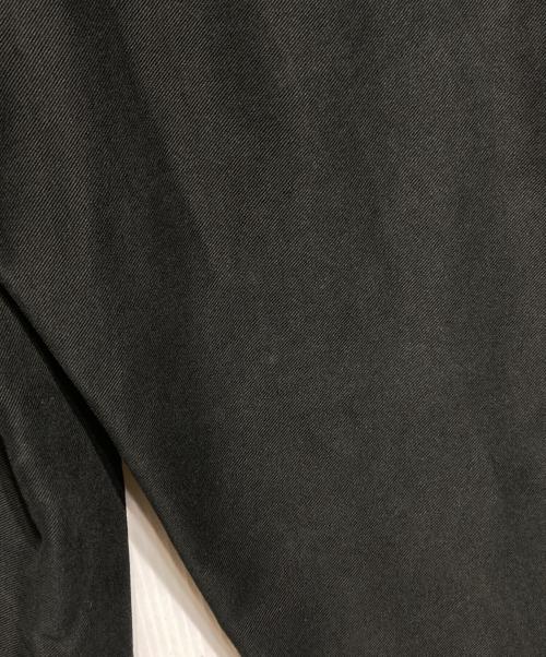 nonnotte（ノノット）nonnotte (ノノット) signature baggy trousers/バギートラウザーズ ブラック サイズ:5の古着・服飾アイテム