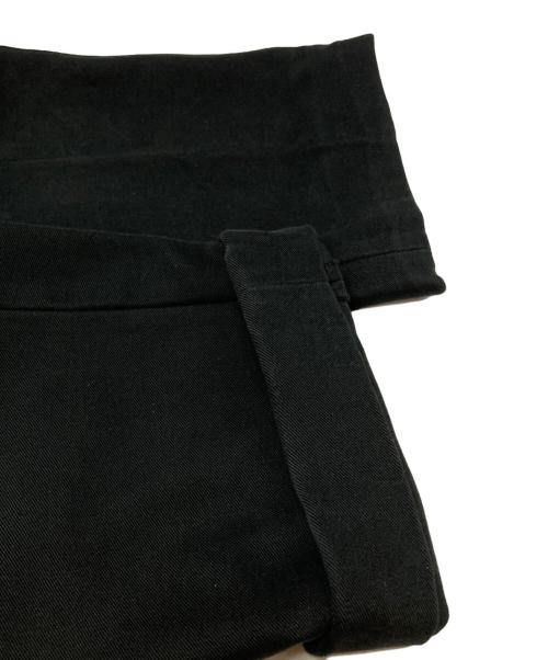 nonnotte（ノノット）nonnotte (ノノット) signature baggy trousers/バギートラウザーズ ブラック サイズ:5の古着・服飾アイテム