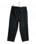 nonnotte (ノノット) signature baggy trousers/バギートラウザーズ ブラック サイズ:5：23000円