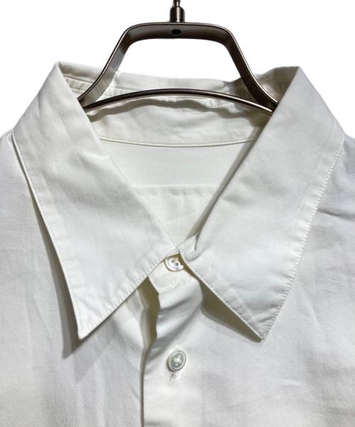 nonnotte（ノノット）nonnotte (ノノット) Clear Heavy Broadcloth Oversized Shirt/クリアヘビーブロードクロス オーバーサイズシャツ ホワイト サイズ:5の古着・服飾アイテム