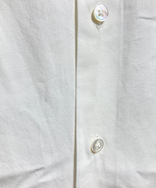 nonnotte（ノノット）nonnotte (ノノット) Clear Heavy Broadcloth Oversized Shirt/クリアヘビーブロードクロス オーバーサイズシャツ ホワイト サイズ:5の古着・服飾アイテム