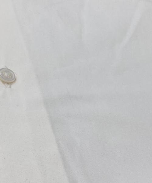 nonnotte（ノノット）nonnotte (ノノット) Clear Heavy Broadcloth Oversized Shirt/クリアヘビーブロードクロス オーバーサイズシャツ ホワイト サイズ:5の古着・服飾アイテム