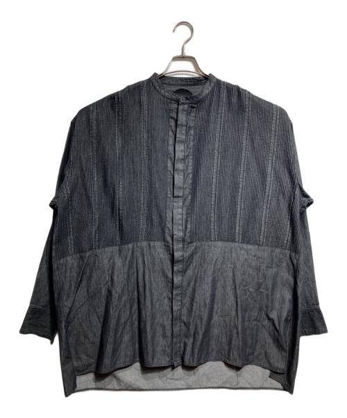 pheeta（フィータ）pheeta (フィータ) UNITED ARROWS (ユナイテッドアローズ) 別注Trinity ブラックデニムシャツ゚/Black denim shirt グレー サイズ:2の古着・服飾アイテム