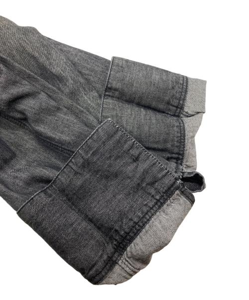 pheeta（フィータ）pheeta (フィータ) UNITED ARROWS (ユナイテッドアローズ) 別注Trinity ブラックデニムシャツ゚/Black denim shirt グレー サイズ:2の古着・服飾アイテム