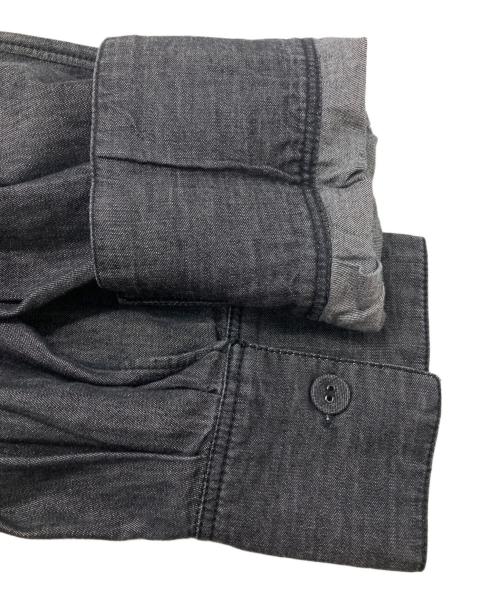 pheeta（フィータ）pheeta (フィータ) UNITED ARROWS (ユナイテッドアローズ) 別注Trinity ブラックデニムシャツ゚/Black denim shirt グレー サイズ:2の古着・服飾アイテム