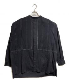 pheeta×UNITED ARROWS（フィータ×ユナイテッドアローズ）の古着「別注Trinity ブラックデニムシャツ/Black denim shirt」｜ブラック