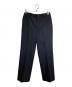 AURALEE（オーラリー）の古着「Light Wool Max Gabardine Slacks/ライトウール・マックス・ギャバジン・スラックス」｜ブラック