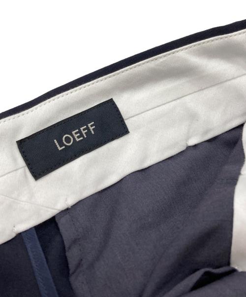 LOEFF（ロエフ）LOEFF (ロエフ) スラックス/Slacks ネイビーの古着・服飾アイテム