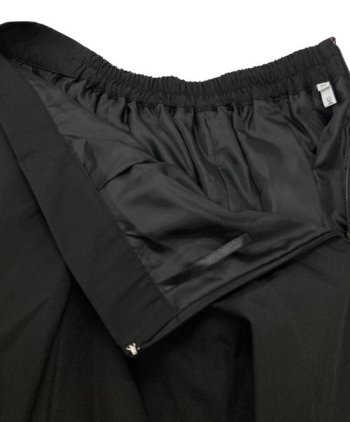 UN3D.（アンスリード）UN3D. (アンスリード) アシメレイヤードパンツ/Asymmetric Layered Pants ブラック サイズ:38の古着・服飾アイテム