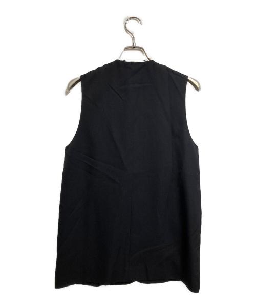 LOEFF（ロエフ）LOEFF (ロエフ) ギャバジン ベスト/Gabardine vest ブラック サイズ:1の古着・服飾アイテム