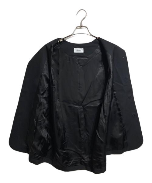 LOEFF（ロエフ）LOEFF (ロエフ) ギャバジン ベスト/Gabardine vest ブラック サイズ:1の古着・服飾アイテム