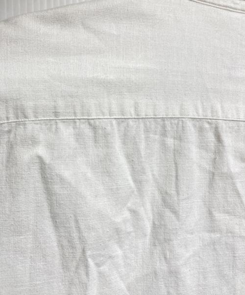 Porter Classic（ポータークラシック）Porter Classic (ポータークラシック) コットンポケットシャツ/Cotton Pocket Shirt ホワイト サイズ:XLの古着・服飾アイテム