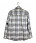 AURALEE (オーラリー) SUPER LIGHT WOOL CHECK SHIRT/スーパーライトウールチェックシャツ ブルー×グレー サイズ:5：40000円