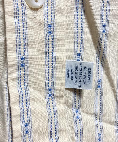 Marvine Pontiak Shirt Makers（マーヴィンポンティアックシャツメイカーズ）Marvine Pontiak Shirt Makers (マーヴィンポンティアックシャツメイカーズ) Regular Collar 3 Button SH/レギュラーカラー 3つボタンシャツ イエロー サイズ:Comfortの古着・服飾アイテム