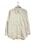 Marvine Pontiak Shirt Makers（マーヴィンポンティアックシャツメイカーズ）の古着「Regular Collar 3 Button SH/レギュラーカラー 3つボタンシャツ」｜イエロー